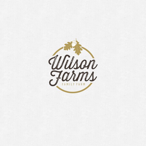 Logo for a family farm