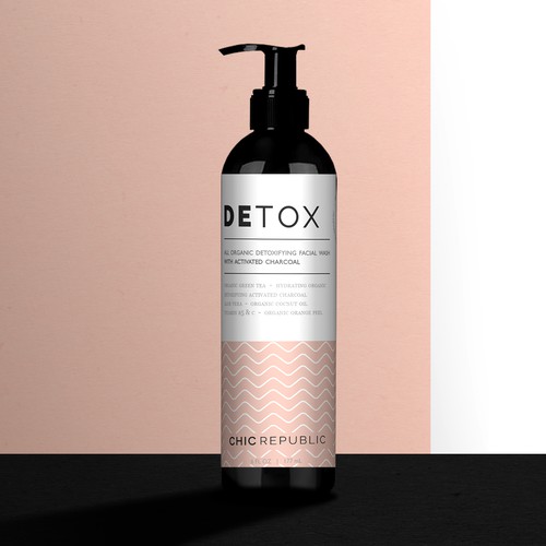 Detox Label Artwork