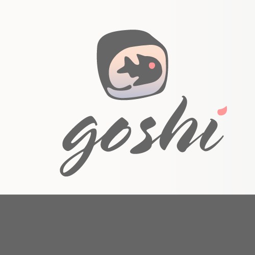 Logo for Goshi, a sushi restaurant