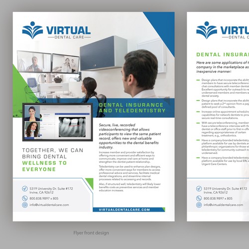 Virtual Dental Care Flyer