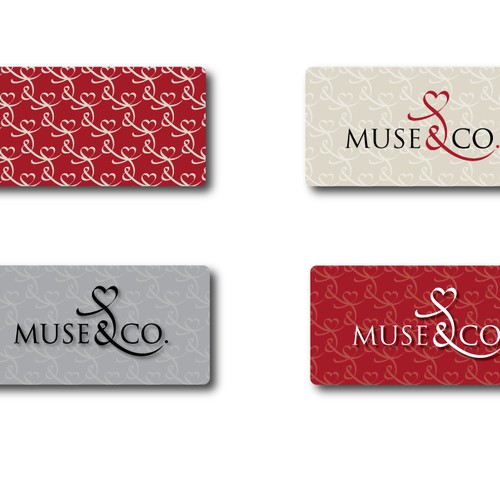 logo and business card for Muse&Co.