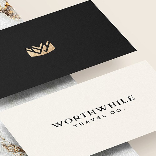 Logo design for an agency that sells luxury travels to Europe