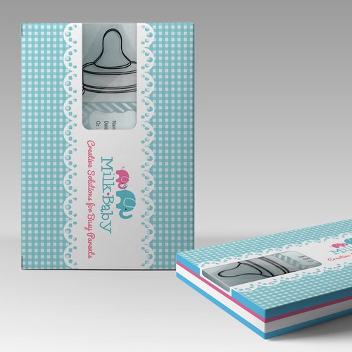 Design packaging box for a baby product!