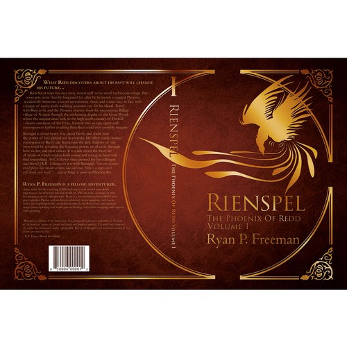 Cover for the first volume of a fantasy novel