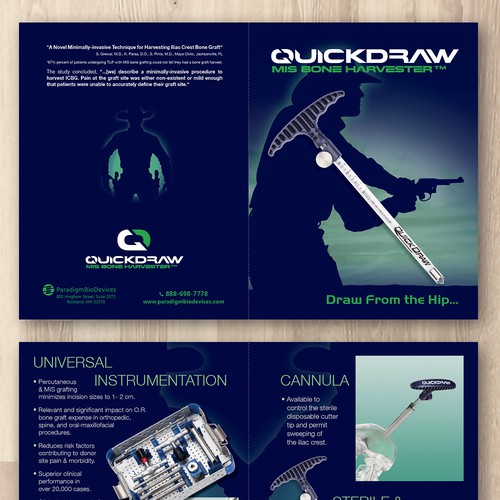 Quickdraw MIS Bone Harvester