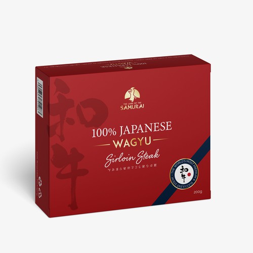 Packaging Proposal For Japanese Wagyu Steak