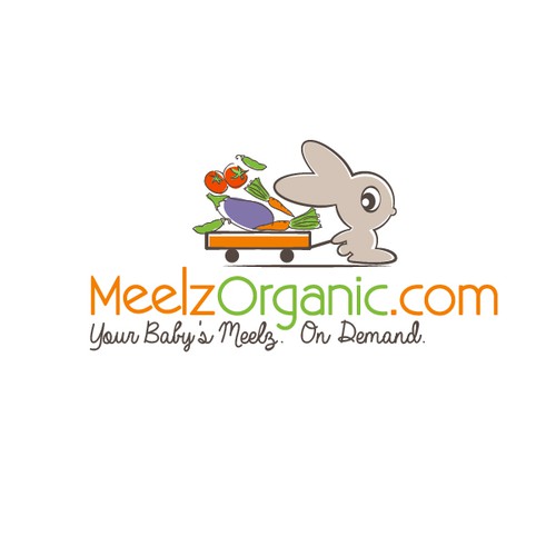 MeelzOrganic.com logo design