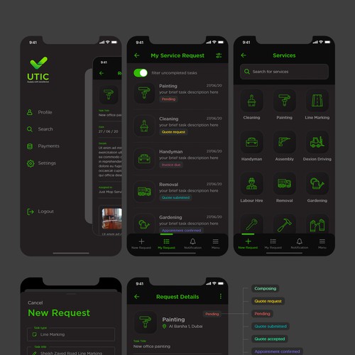 Custom mobile app