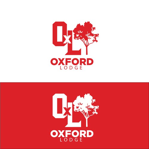 Oxford Lodge logo design 