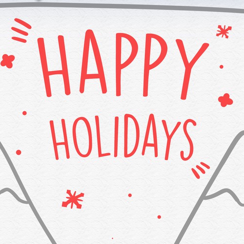 Happy Holiday Card Design