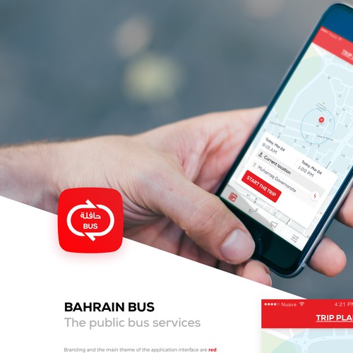 Bahrain Bus App UI/UX Revamp