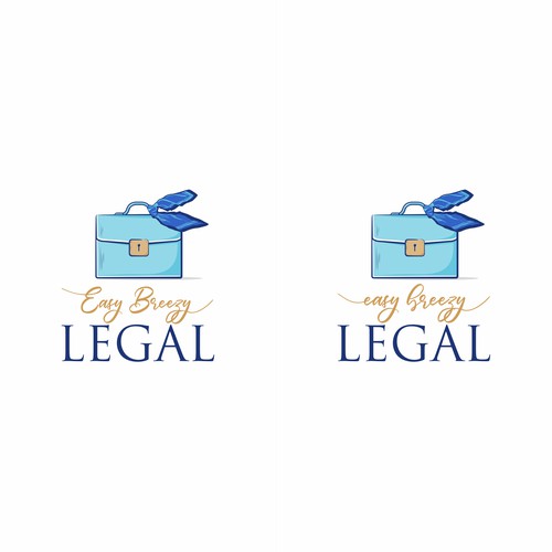 Logo design for Easy Breezy Legal