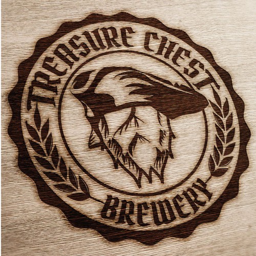 Pirate themed logo for a new brewery