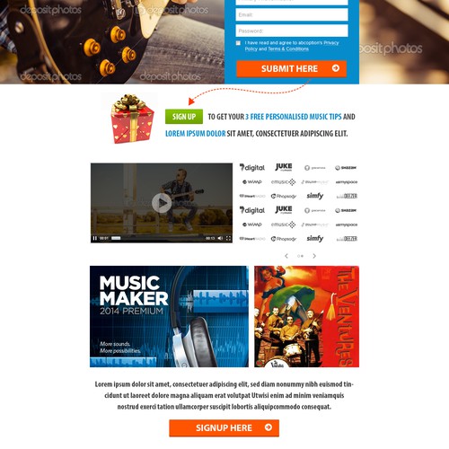 Social network for music makers