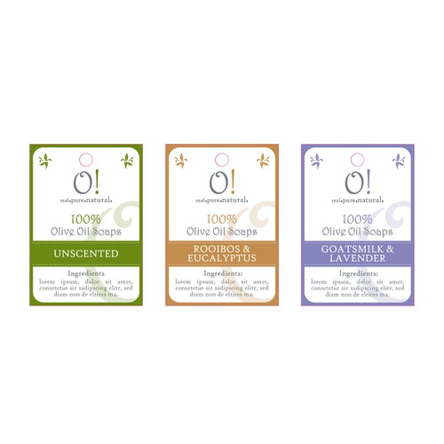 Help Olive Natural Body product with a new packaging or label design