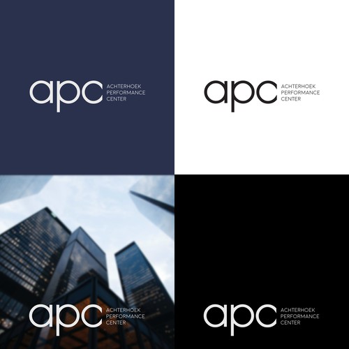 Logo Concept for ACHTER PERFORMANCE CENTER