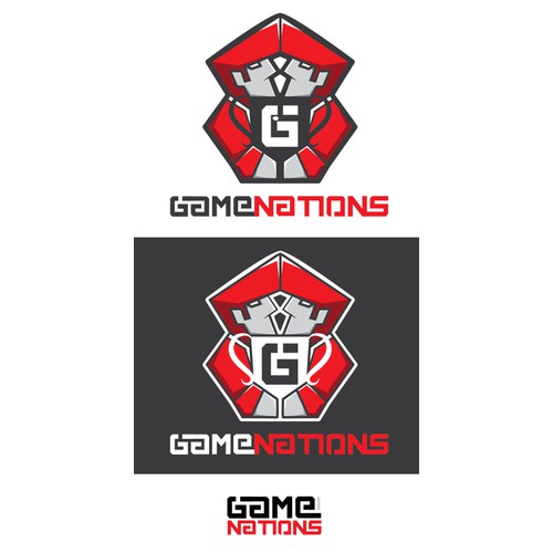 logo concept for GameNations