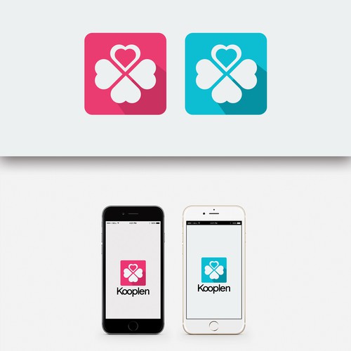 Logo pour site et application mobile de rencontre amoureuse au niveaunational