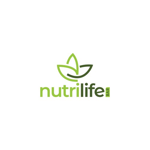 Bold concept logo for nutrilife.
