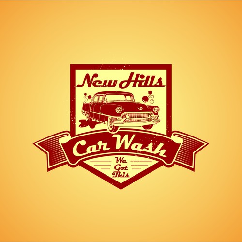 Logo for New Hills Car Wash