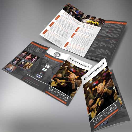 Design a training brochure for a inner city humanitarian organization