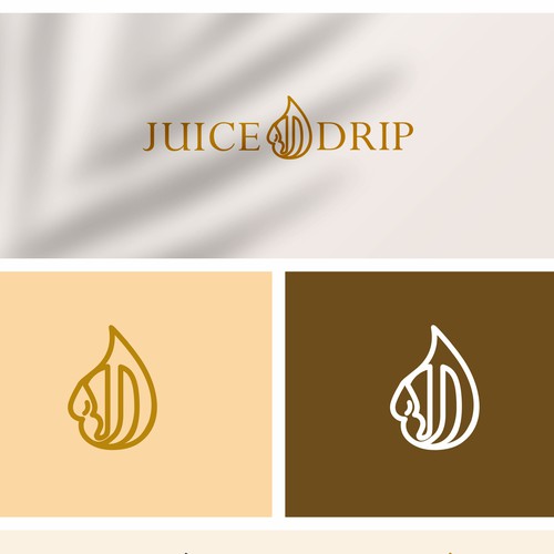 logo for luxuries juice drip aesthetic spa