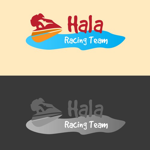 Logo concept for a Jet Ski Racing team