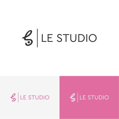 L + S + Camera Logo Design
