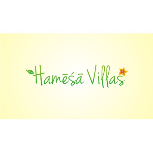 TALENTED DESIGNERS REQUIRED: for Hamēśā Villas logo