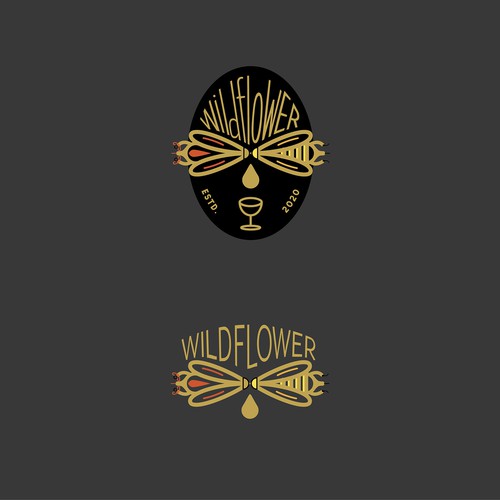 Alcoholic honey beverage logo