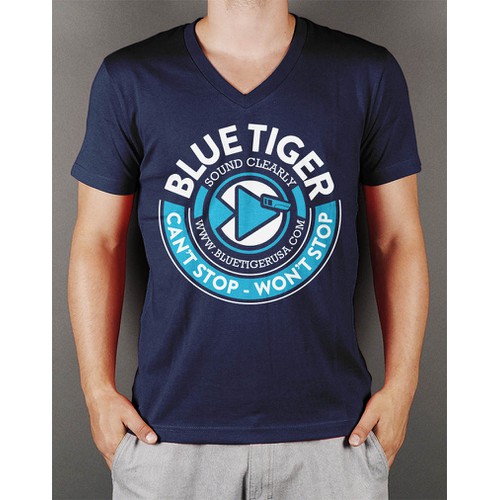 Apparel/Shirt designs for Blue Tiger USA/ Truckers