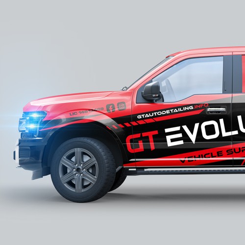 Creative Truck Wrap