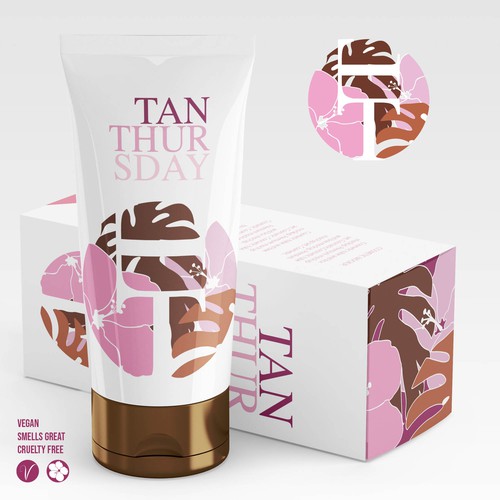 Logo concept for Tanning product 