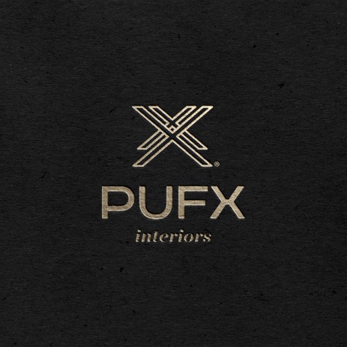 PUFX Interiors Logo Project
