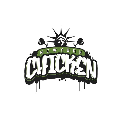 NEWYORK CHICKEN LOGO TYPE