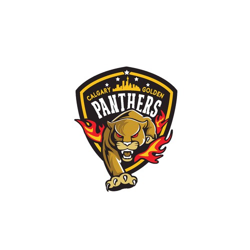 Calgary Golden Panthers Logo