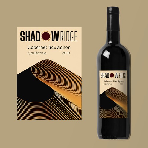 Modern label / logo design for wine brand