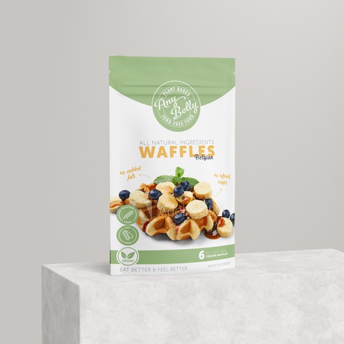 Vegan Waffles Packaging