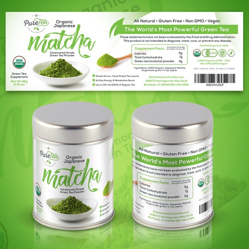 matcha packaging 