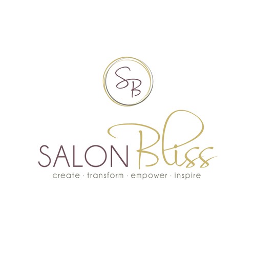Create an eye catching logo for Salon Bliss, an upscale boutique style salon!