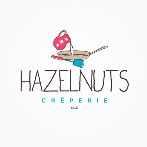 HAZELNUTS Crêperie Logo 
