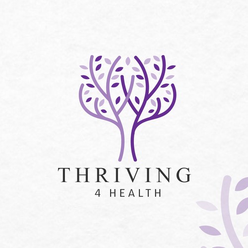 A logo with a tree for natural health venture starting in 2019