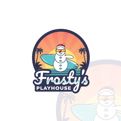 Playful Logo Concept for a beach restaurant