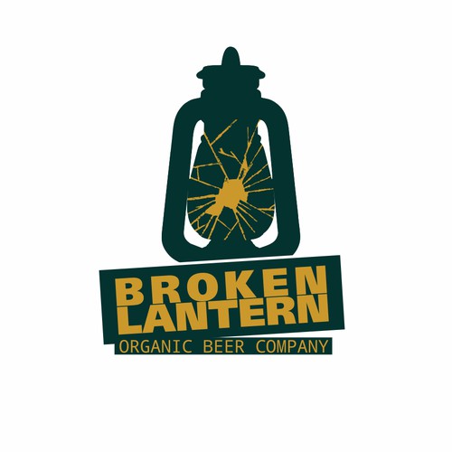 Broken Lantern Organi Beer Company logo suggestion