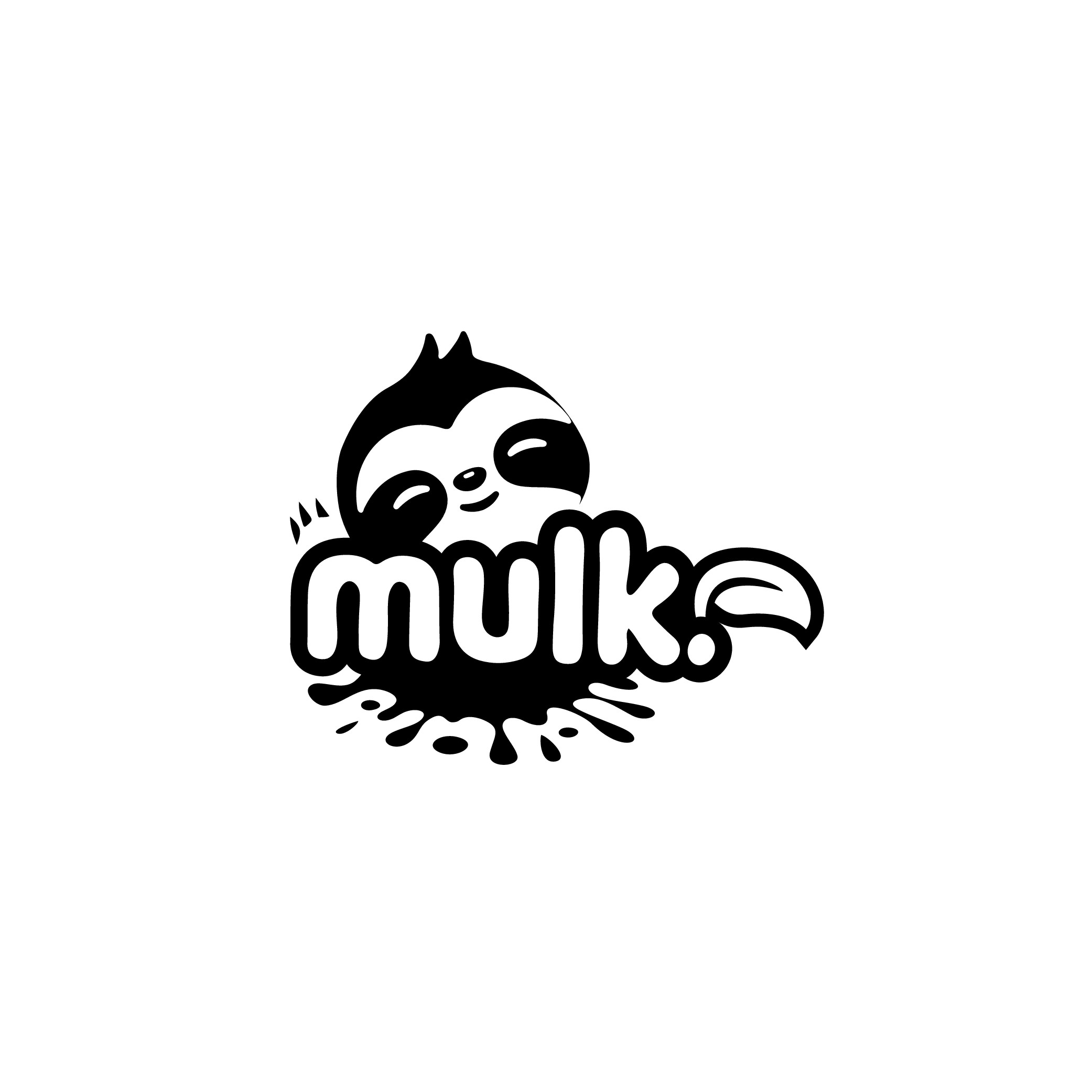 Logo for premium organic plant milk brand