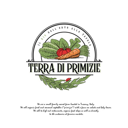 Logo concept for TERRA DI PRIMIZIE