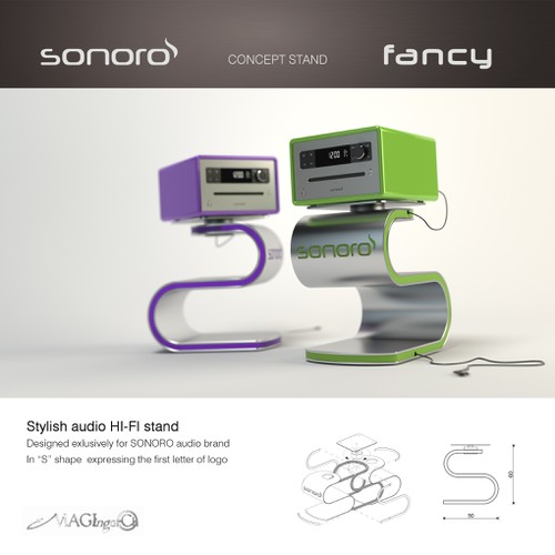 SONORO concept stand - Fancy