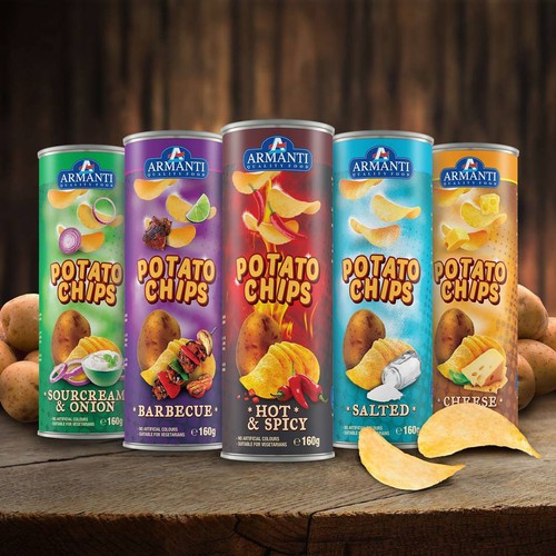 Packaging design for Armanti