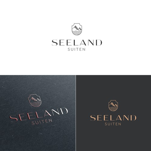 Luxury apartments logo design