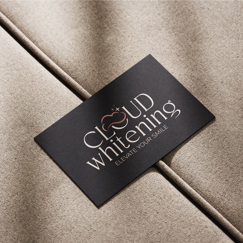 Cloud Whitening – Modern, Minimalist Teeth Whitening Brand Logo